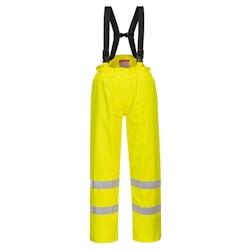 Portwest - Pantalon de pluie doublé Bizflame HV Jaune Taille 3XL - XXXL jaune S781YERXXXL_0