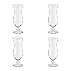 De 4 verres à Cocktail Blue Hawai 44 cl -  Boite Transparent Rond Verre Libbey - transparent verre 2033700_0
