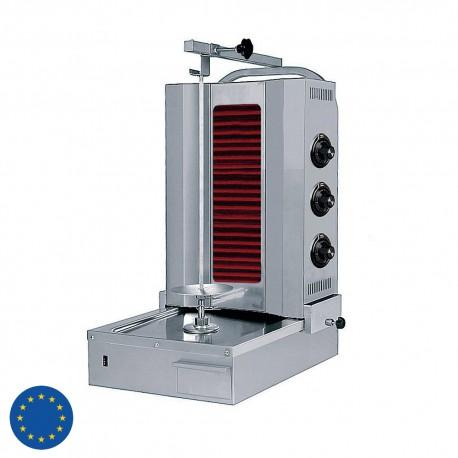 Shoarma vitrocéramique électrique Sofraca - 60 kg à 80 kg - Grill kebab professionnel_0