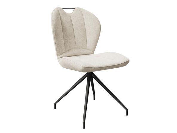 Lot de 2 chaises de réunion Prague pivotante à 180° avec rappel_0