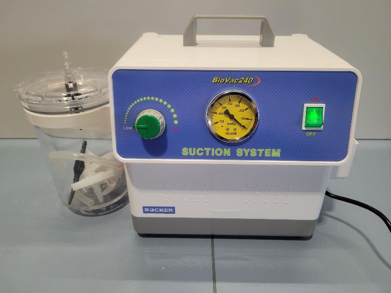 Système d'aspiration portable, pompe à vide ROCKER BIOVAC 240_0