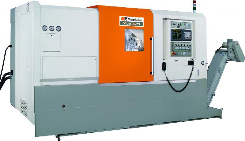 Tour CNC Vturn A26 - Moteur DDS, tourelle Victor, évacuation copeaux optimisée_0