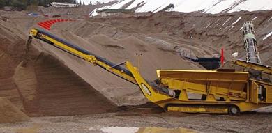 Trémie de stockage - capacité 10 m3 - puissance 74 kW - bande 1 500 mm - longueur 9,1 m_0