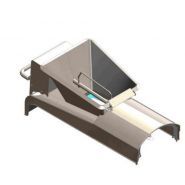 Trémie dévoutrice - Liftvrac - 60L avec tôle anti-éclaboussure et motoréducteur 0.25kW_0