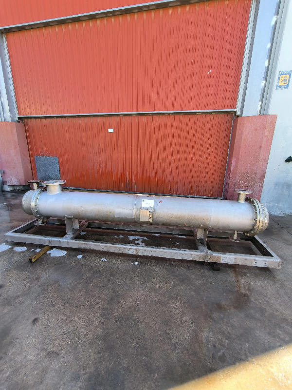 Échangeur de chaleur tubulaire en acier inoxydable - Maivisa - 25 m² - Référence : C13752_0