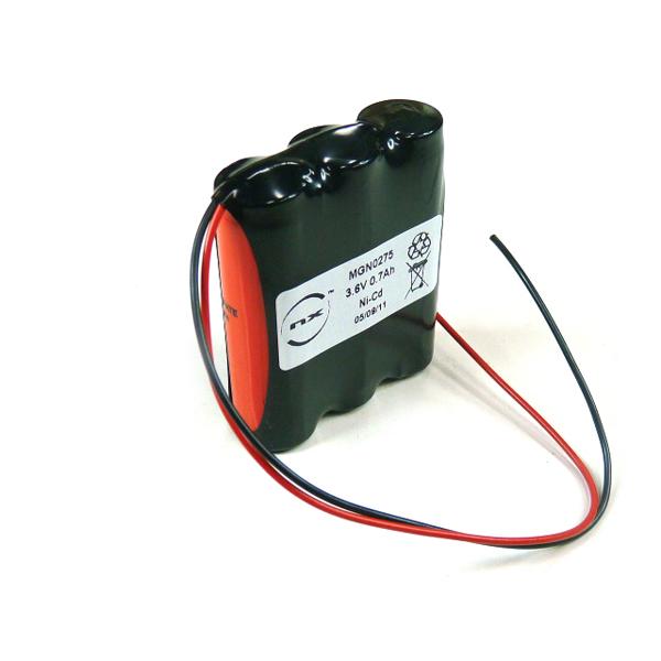 Batterie NiCd 3x AA VRE 3S1P ST1 - 3.6V 0.7Ah avec fil - Marque NX_0