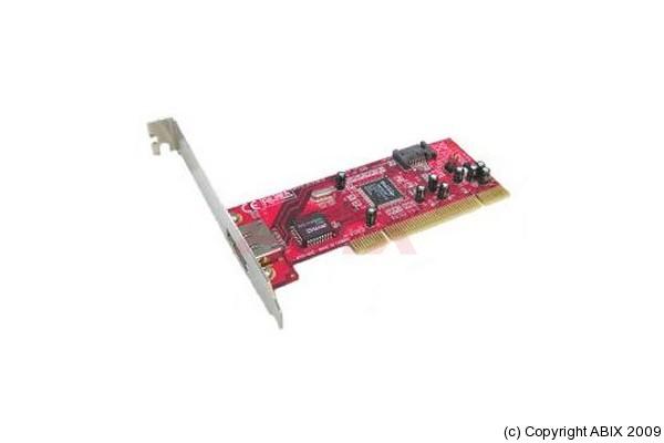 CARTE PCI CONTROLEUR SATA - 1 SATA INT + 1 ESATA