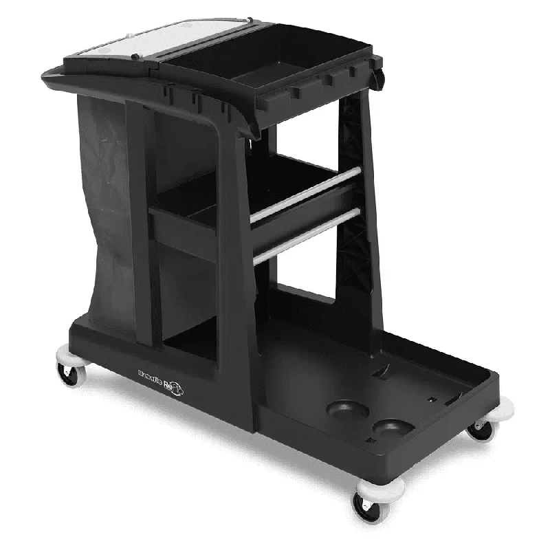 Chariot de ménage ECO-Matic 3 - Numatic - Compact avec collecteur 120L et kits de lavage inclus_0