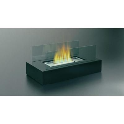 CHEMINÉE DE TABLE DESIGN VERRE ANTHRACITE DF-6500 FIREFRIEND