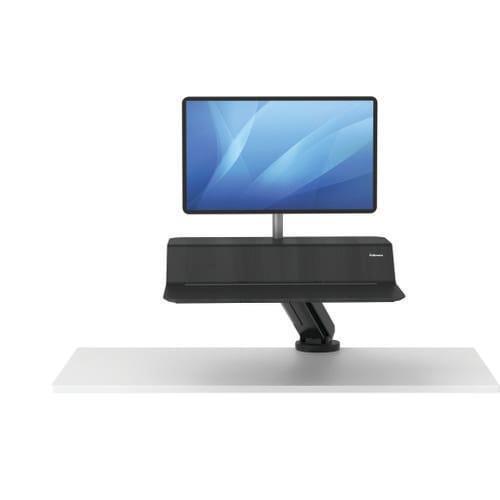 Fellowes station de travail assis-debout lotus rt écran simple noir 8081501_0