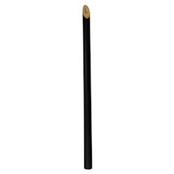 FHC - 100Pcs - Paille bambou noire pour cocktail   H18mm - noir Bambou FHC210BSTRAW19B_0