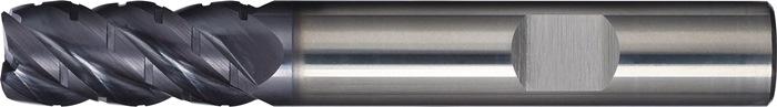 Fraise deux tailles DIN 6527 L type NF, diamètre nominal 16 mm, VHM TiAlN 45°, DIN 6535 HB, 4 lames longues, PROMAT_0