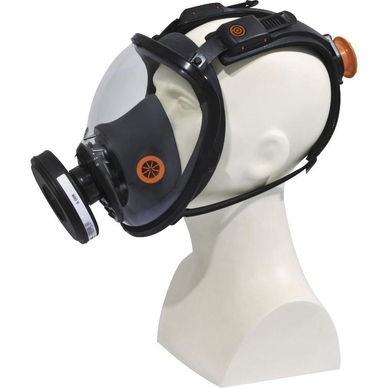 Masque respiratoire complet M9200 - Fixation ROTOR® brevetée, champ de vision 210° et ajustable S/M/L_0