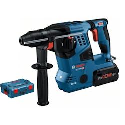 Perforateur Sds Plus 18v Gbh 18 28 + 2 Batteries 5,5ah + Chargeur + Coffret L Boxx Bosch 0611921005 - 4053423244083_0