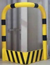Protection de coin avec anti-encastrement - Acier antichoc galvanisé - Hauteur 1000 mm - Ø 76 mm - Épaisseur 3,2 mm_0