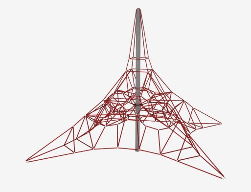 Structure pour aire de jeu spider-net 4_0