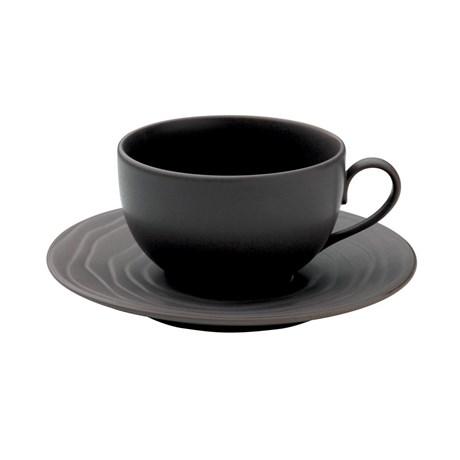 TASSE ET SOUS TASSE ESCALE GRIS 11 CL