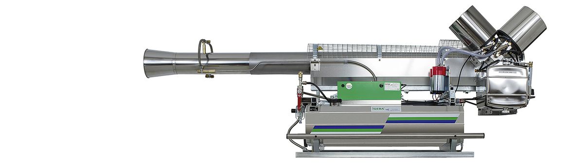 TF W 160 HD - Thermonébulisateur IGEBA - 65 kg à vide - Puissance 112 CV - Débit max 160 l/h_0