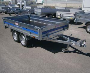 Remorque utilitaire TOLEDE 253x147x30 cm - 2 essieux - 500 kg PTAC_0