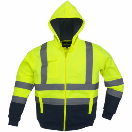 Veste COMFY STATION - jaune - bandes rétro réfléchissantes - Coverguard | 7COMY_0