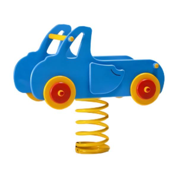 Jeu sur ressort pick-up – Pour enfants de 2 à 12 ans, structure en polyéthylène, certifié EN 1176_0