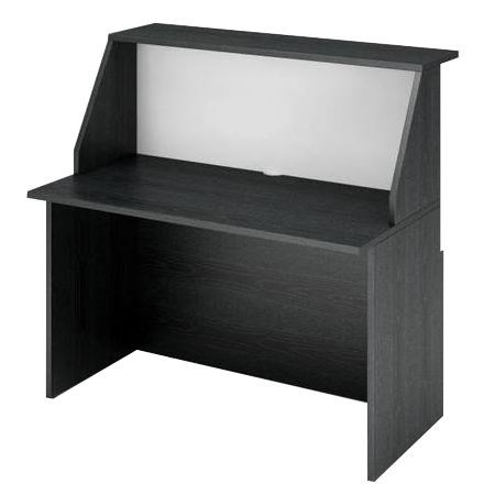 BANQUE D'ACCUEIL MODULE HAUT L.120 CM MUSA NOIR