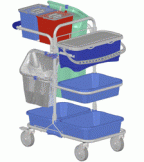 Chariot de nettoyage - mop box 600510