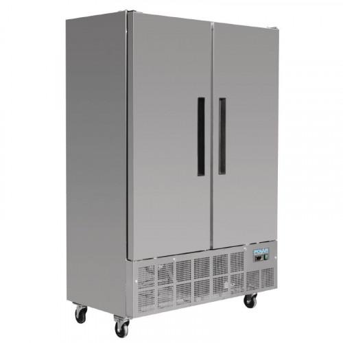 DOUBLE ARMOIRE RÉFRIGÉRÉE POSITIVE INOX 960 L POLAR