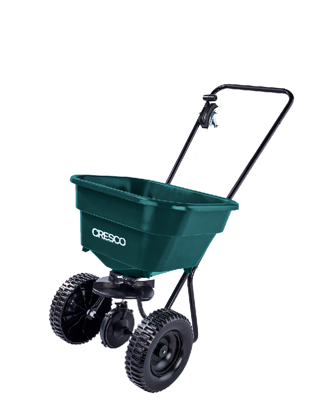 Épandeur de sel et engrais - 150 à 500 m² - Plastique pleine - Capacité 26 kg - Largeur d'épandage 3-5m_0