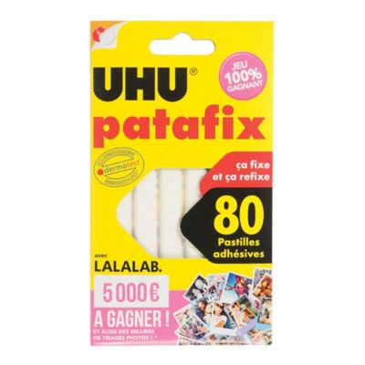 Etui de 80 pastilles blanches UHU Patafix_0
