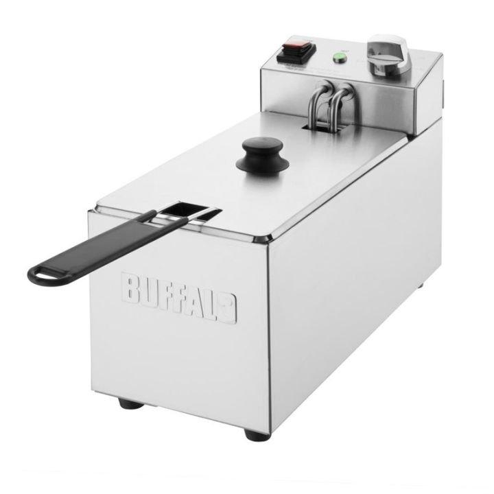 Friteuse de comptoir Buffalo 3L, Compacte et Puissante, 2000W, 220V - MONO_0