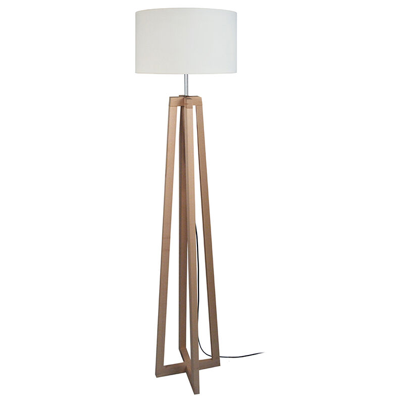 LAMPADAIRE DESIGN PIEDS CROISÉS BOIS MANON MILIBOO Pied Lampadaire Comparer les prix et offres pour Pied