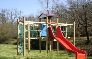 Structure pour aire de jeux LE MUSCULATOR - multijeux pour enfants de 3 à 9 ans_0
