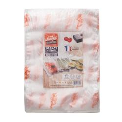 Le Parfait - Lot 50 Sacs Conservation Sous-vide Gaufres 28x40cm Les Essentiels - 8053848879194_0