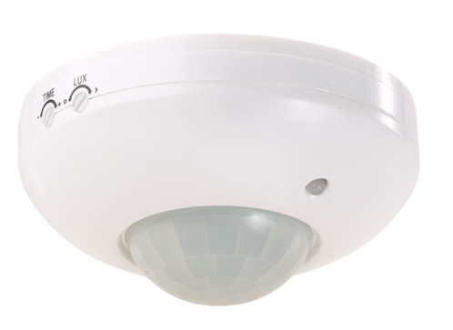 NC3944-902 - Détecteur de mouvement PIR 360° avec minuteur réglable - ReVolt - Ø110 x H55 mm / 142 g_0