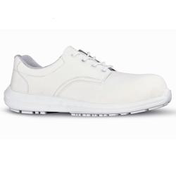 U-Power - Chaussures de sécurité basses classiques de laboratoire LAB GRIP - Environnements humides et aseptisés - S1 SRC Blanc Taille 41 - 41 blan_0