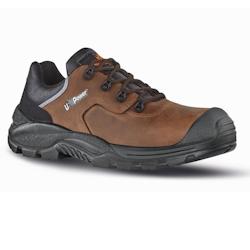 U-Power - Chaussures de sécurité basses sans métal QUEBEC UK - Environnements humides - S3 SRC Marron Taille 41 - 41 marron matière synthétique 8_0