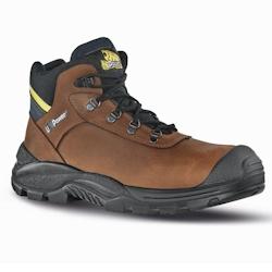 U-Power - Chaussures de sécurité hautes anti glissement LATITUDE UK - Environnements humides - RS S3 SRC Marron Taille 47 - 47 marron matière synth_0