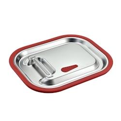 Vaiotec TOPLINE Couvercle Gastronorme GN 1/2 - avec joint caoutchouc - inox 10623_0