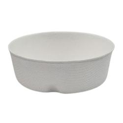VASCELLA Assiettes Ano canne à sucre, sans PFAS, ø 7 x 2,5 cm (600 unités) - blanc Bagasse V123306_0