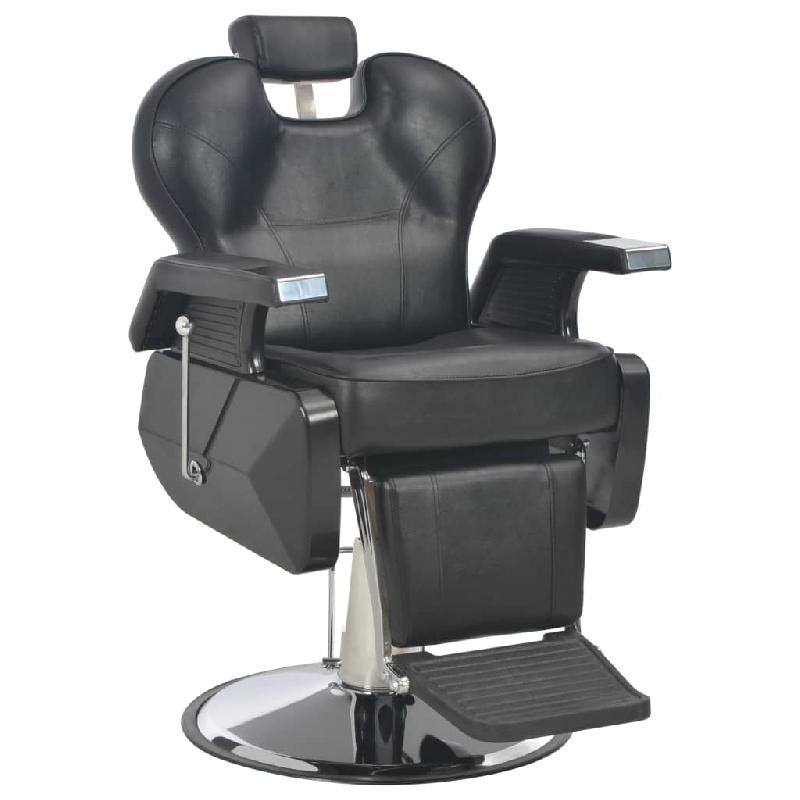 Vidaxl chaise de barbier noir 72x68x98 cm similicuir 110166_0
