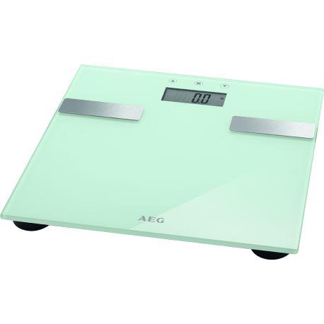 Pèse-personne 7 en 1 AEG PW 5644 FA - verre et acier - analyse de poids, graisse, eau, muscles et IMC_0