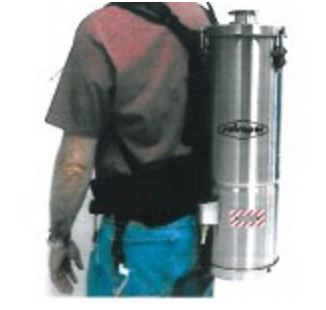 Aspirateurs industriels Vac Light Dorsal H - Filtration HEPA H14 - Structure inox - Modèles DH/AC 1000 et DH/AC 1010_0