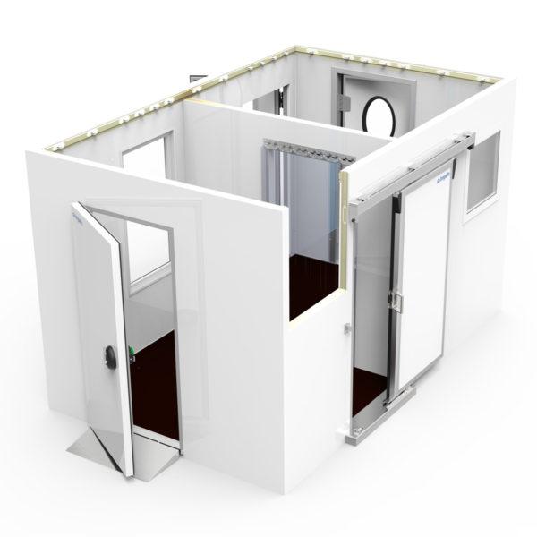 Chambres froides Polar Max - Modularité 200 mm - Hauteurs jusqu'à 3080 mm - Finitions personnalisables_0