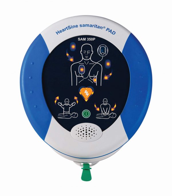 Defibrillateur dae semi-automatique Heartsine Samaritan 350P avec norme IP élevée et Pack DAE offert_0