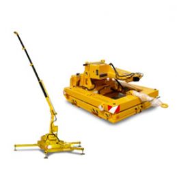 Dg 5601 - mini-grue - rotation 90° - charge maxi 690 kg - hauteur sous crochet 6 m_0
