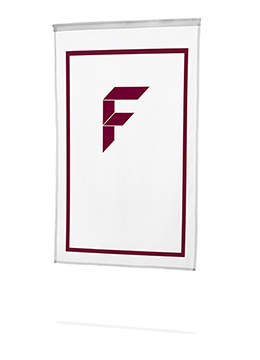 Drapeau de fenêtre pour l'extérieur - impression par sublimation - résistant aux intempéries_0