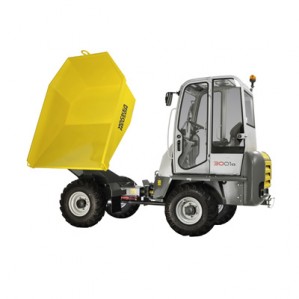 Dumper sur pneus 3T - 3 types de benne - Vitesse jusqu'à 25 km/h_0