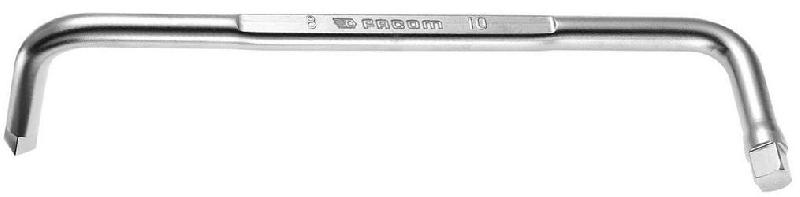 FACOM Clé De Vidange 8 X 10 Mm Compatible Citroën, Renault, Peugeot - Clé Coudée Carré Chromée D.13A