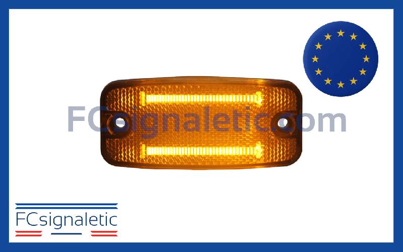 Feu de gabarit position Optoline D orange LEDSON 360523_0